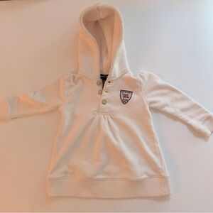 Ralph Lauren Hoodie Sweatshirt Infant Girls Sz 24M